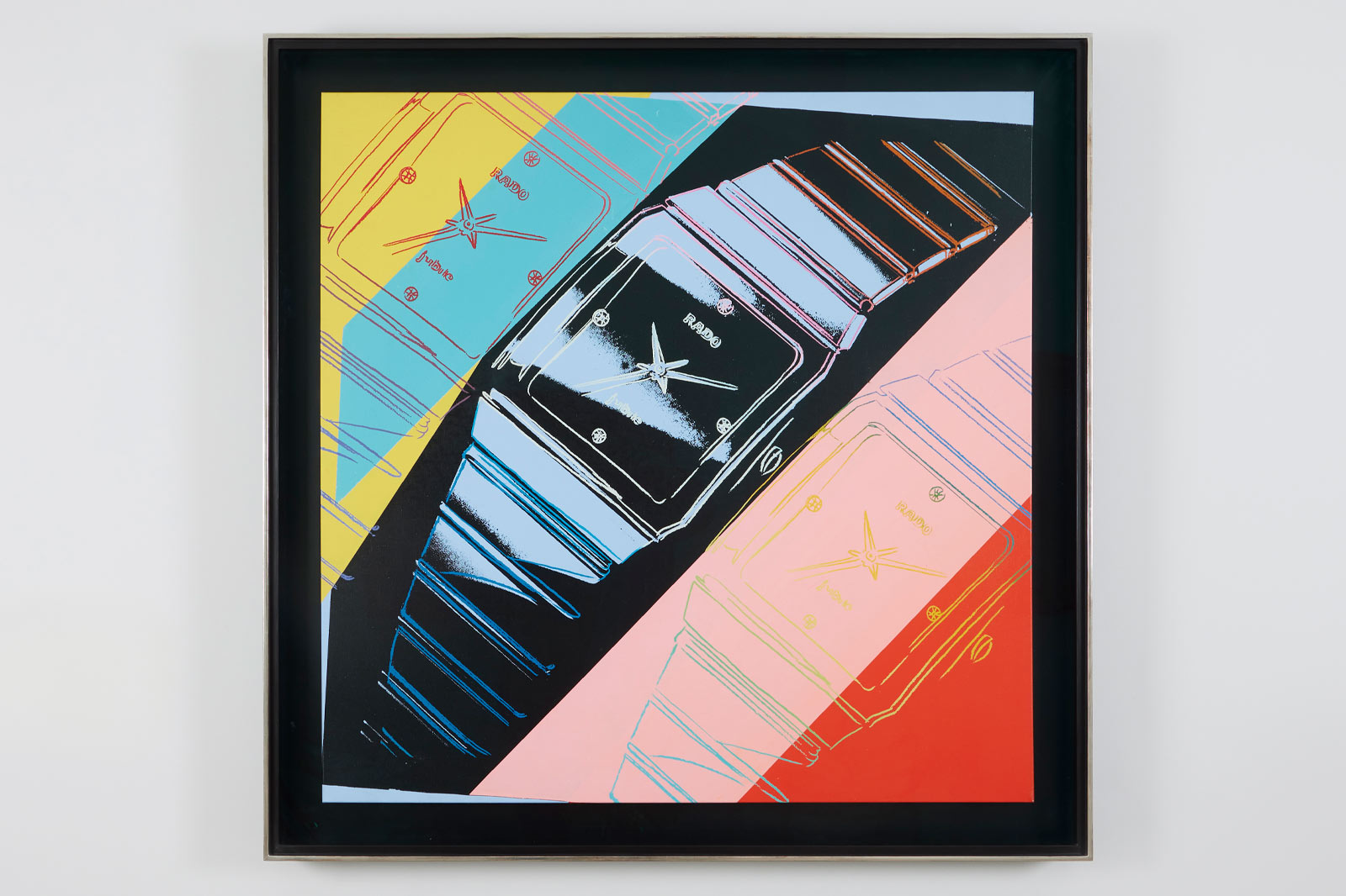 Andy Warhol Rado Painting 1987