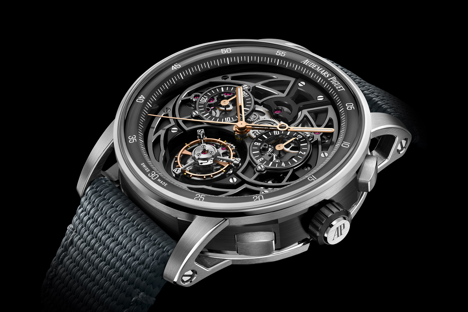 Audemars Piguet Introduce the Code 11.59 Selfwinding Flying Tourbillon Chronograph Openworked