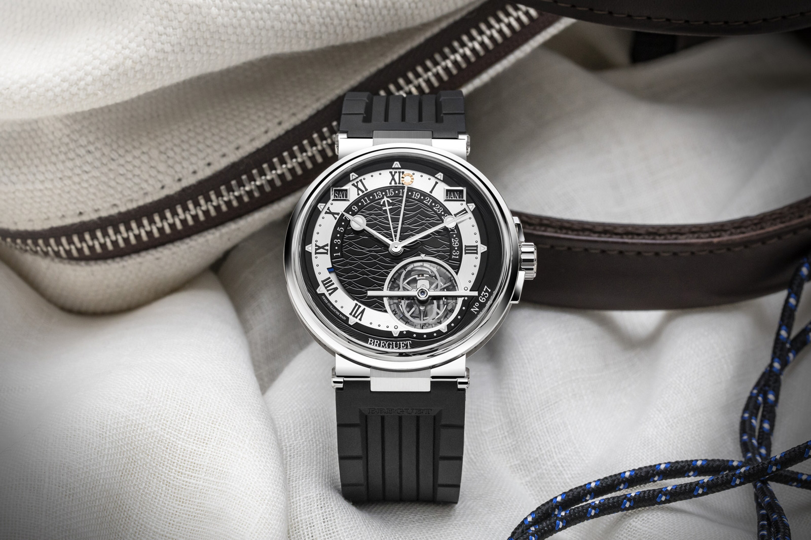 Breguet Marine Tourbillon Equation Marchante 5887 