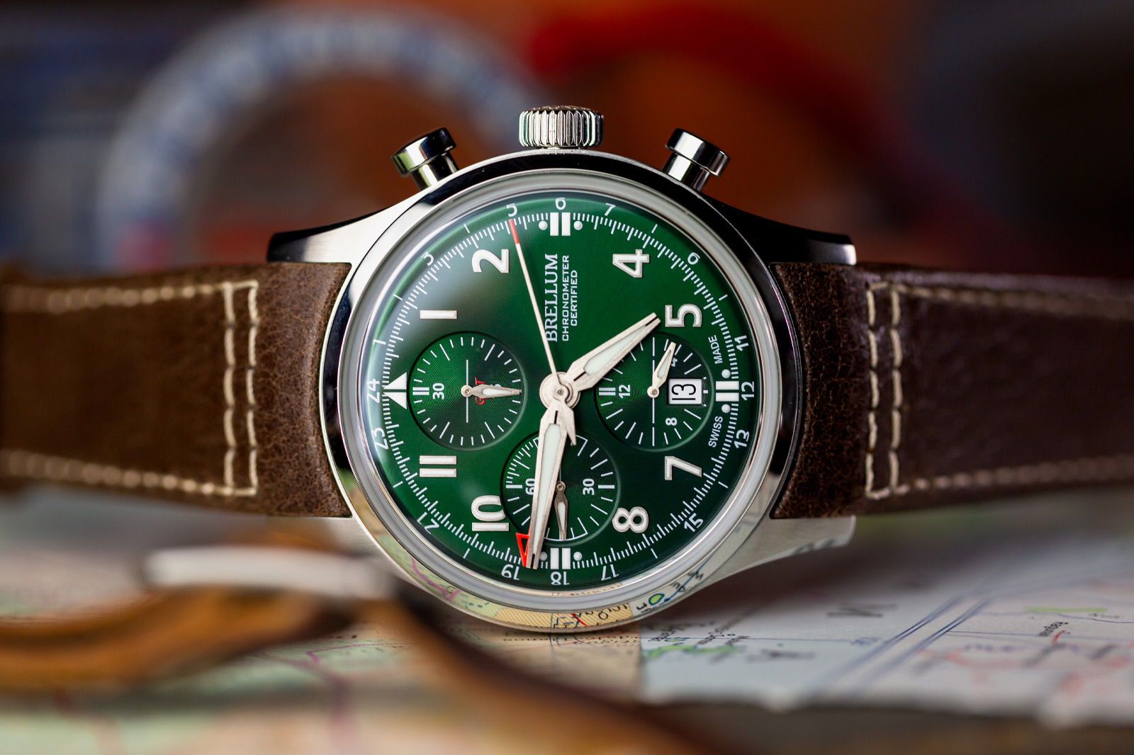 Brellum Pilot LE.3 GMT Chronometer Watch Review