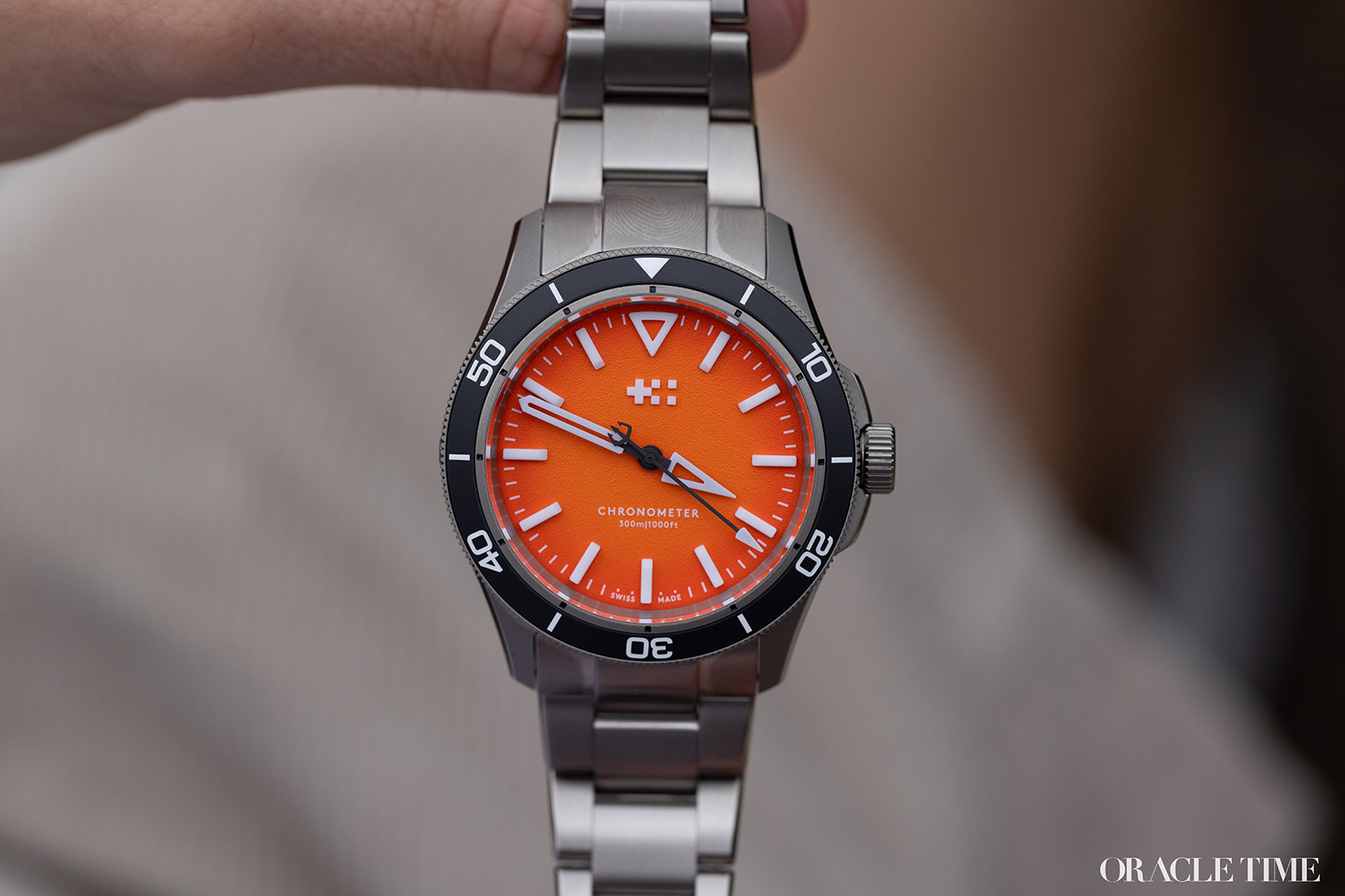 Christopher Ward C60 Trident Lumière Orange 