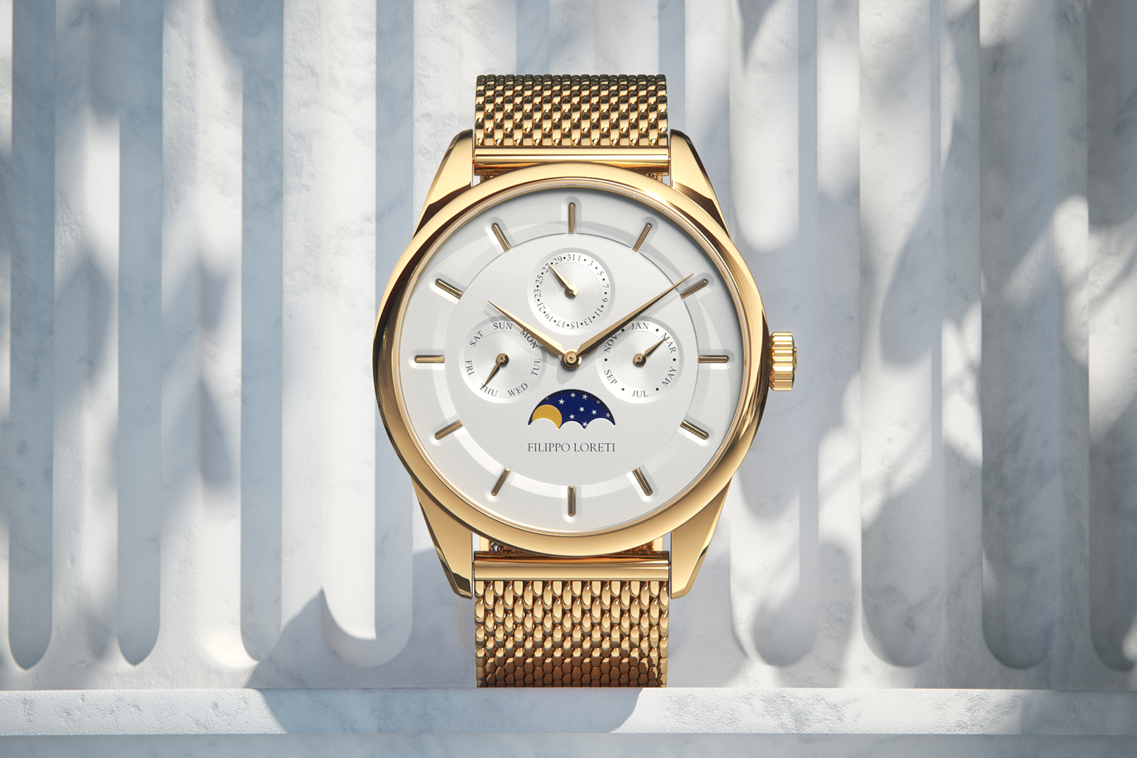 Uncompromising Filippo Loreti’s Venice Moonphase