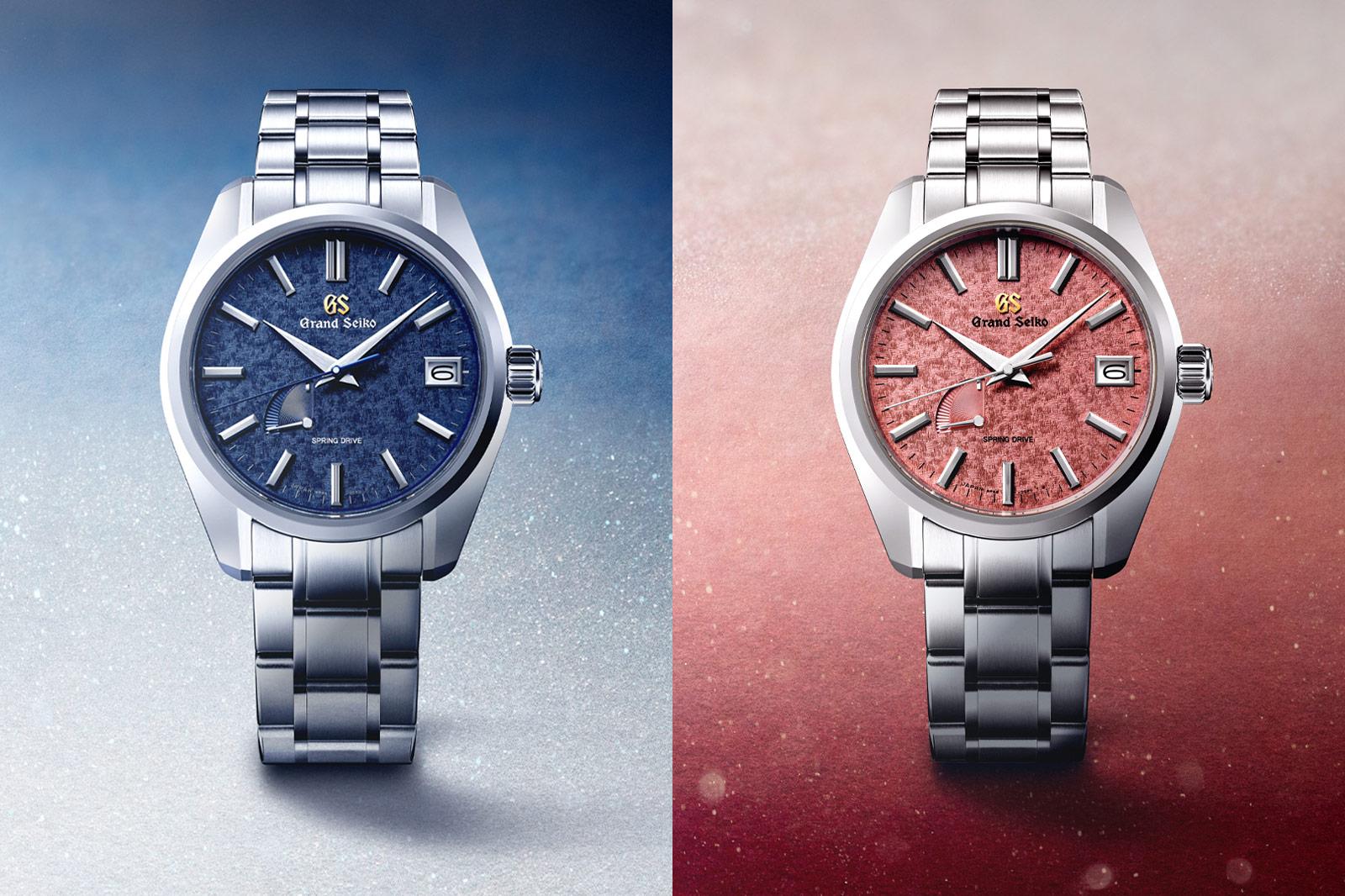 Grand Seiko Unveil Dusk and Dawn Heritage Collection 44GS USA Exclusive SBGA507 and SBGA509