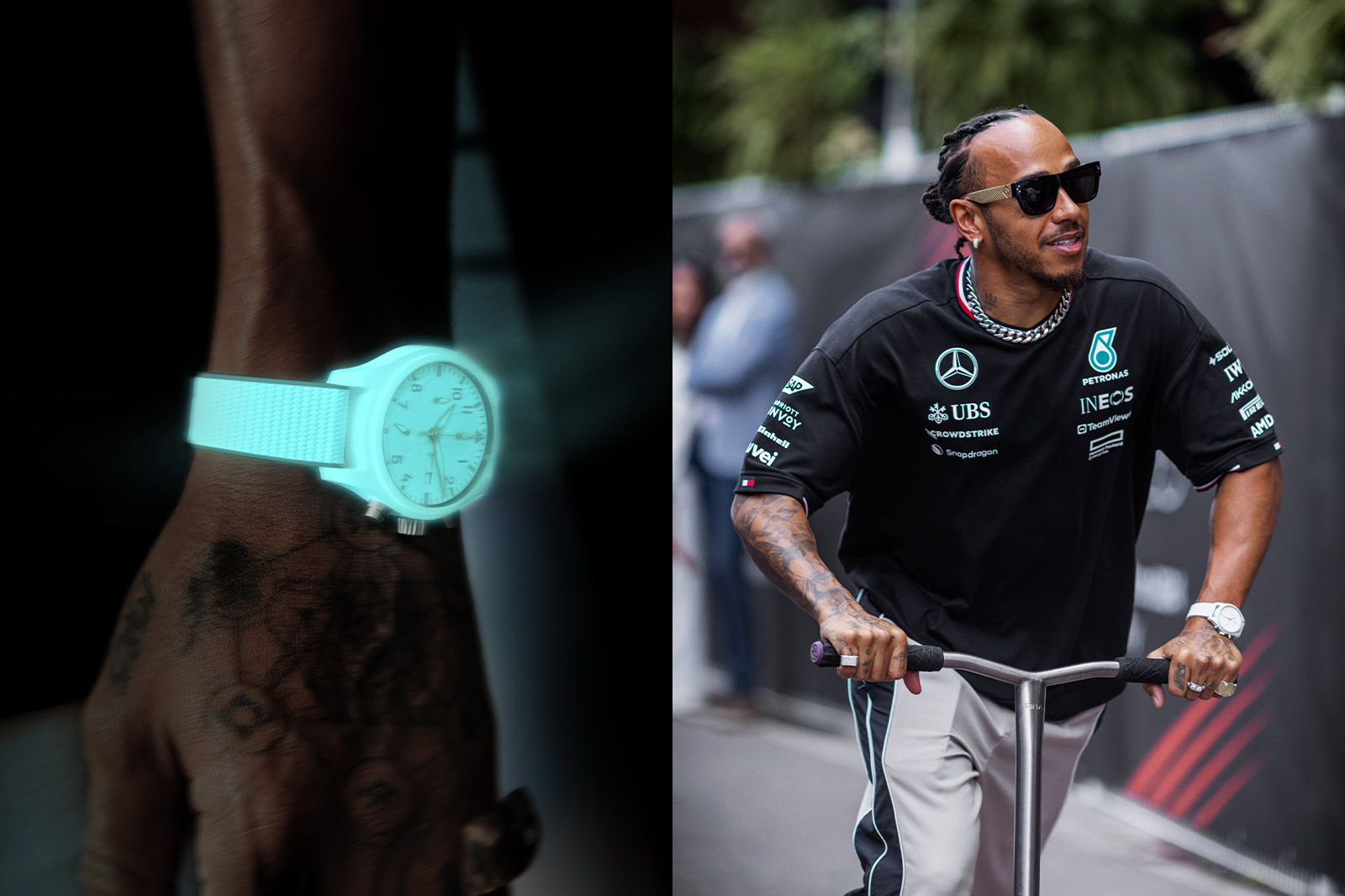 IWC and Lewis Hamilton Unveil Ceralume Concept Watch