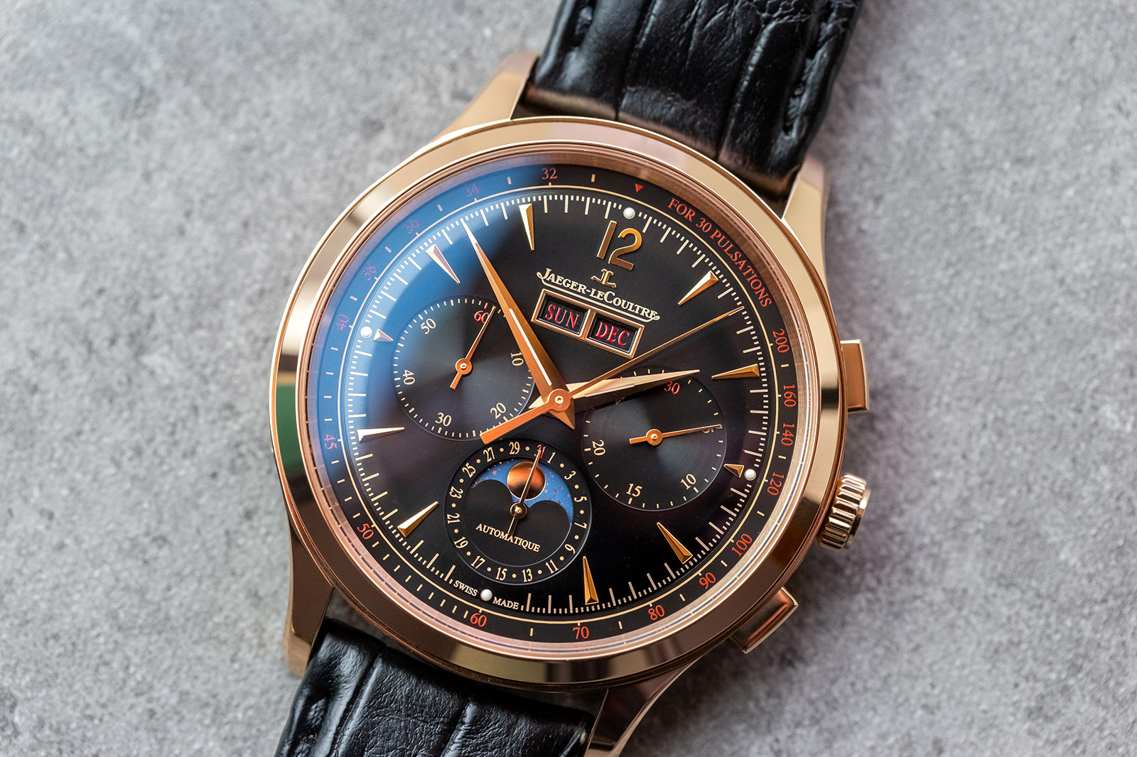 Jaeger Le-Coultre Master Control Chronograph Calendar Pink Gold | Quick Review