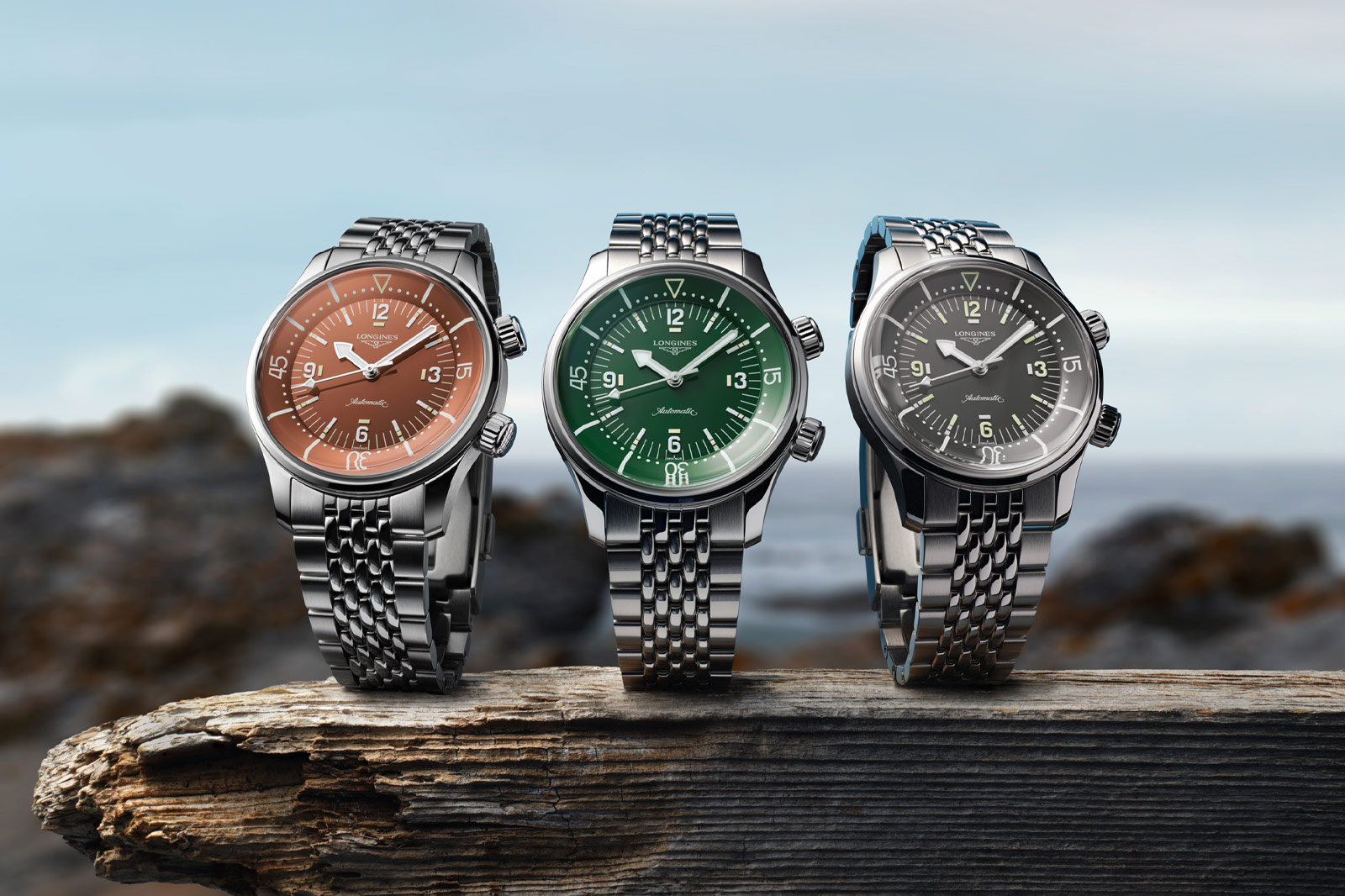 Longines Expand Legend Diver 39mm Collection with New Colours for 65th Anniversary