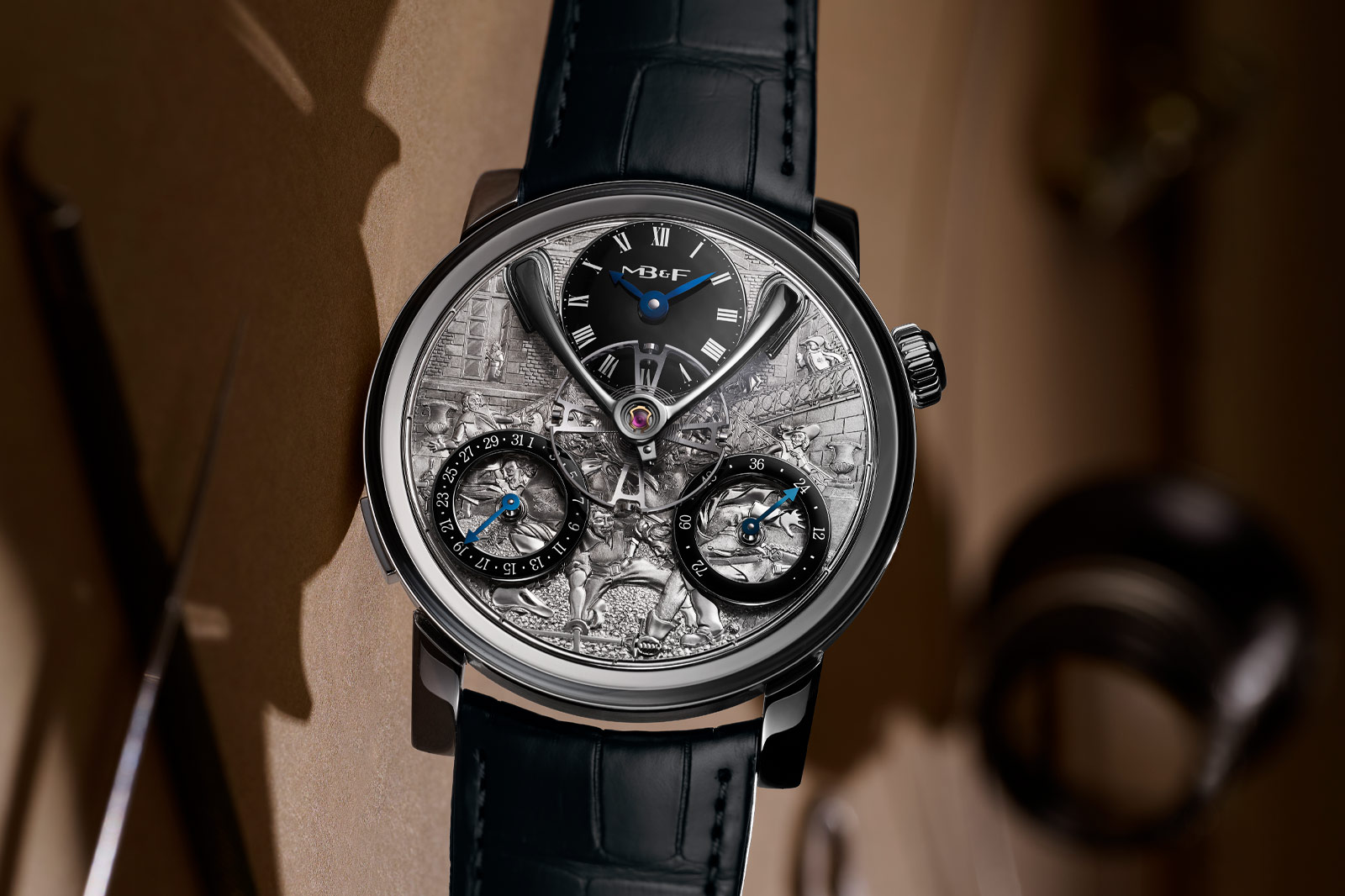 MB&F x Eddy Jaquet LM Split Escapement ‘The Three Musketeers’ Literary Classics Series