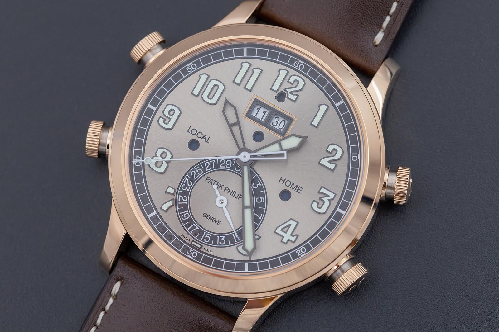 Patek Philippe Launch Grand Complication Alarm Travel Time Ref. 5520RG in Rose Gold