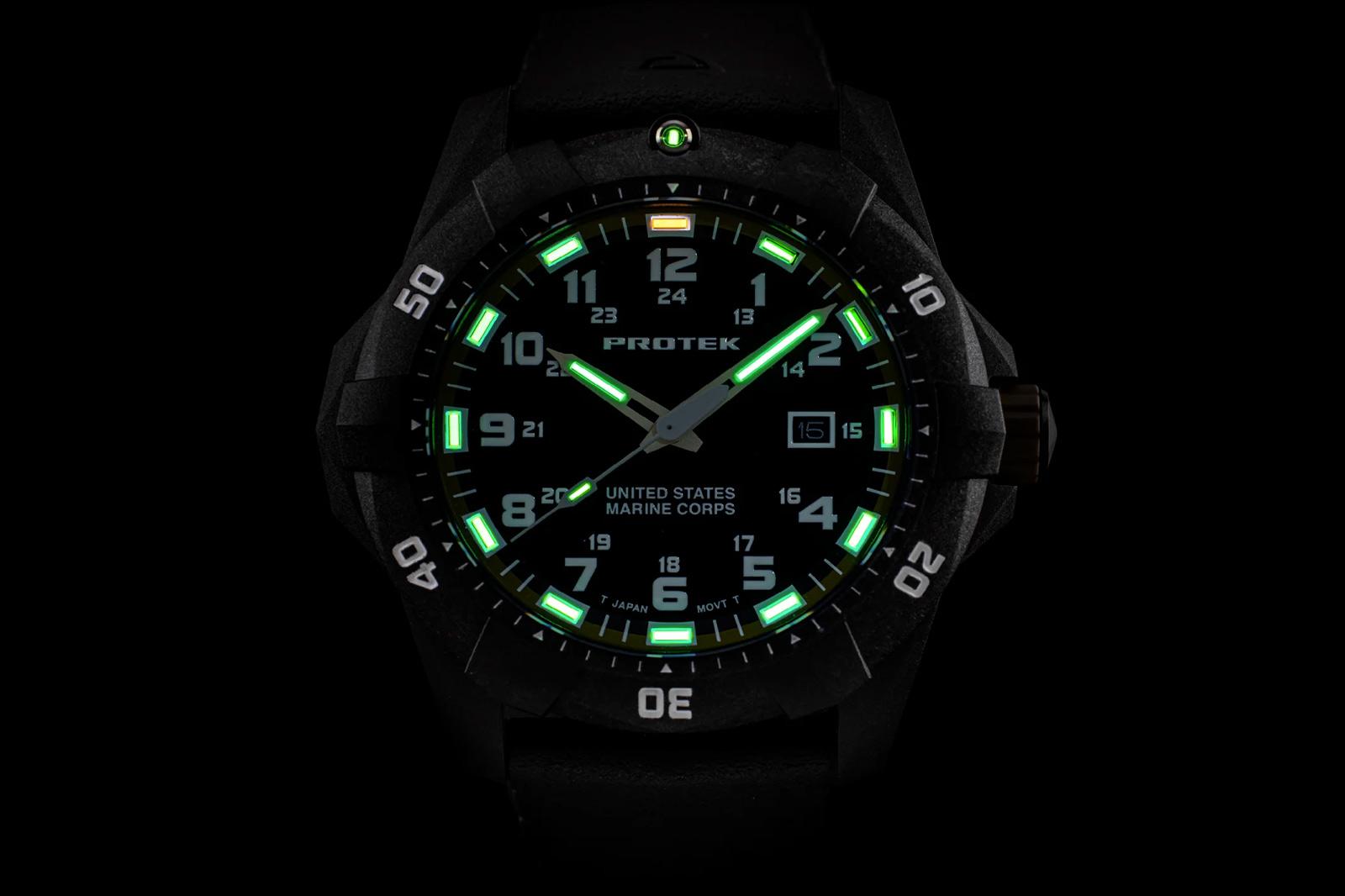 ProTek Watches Lume Technology