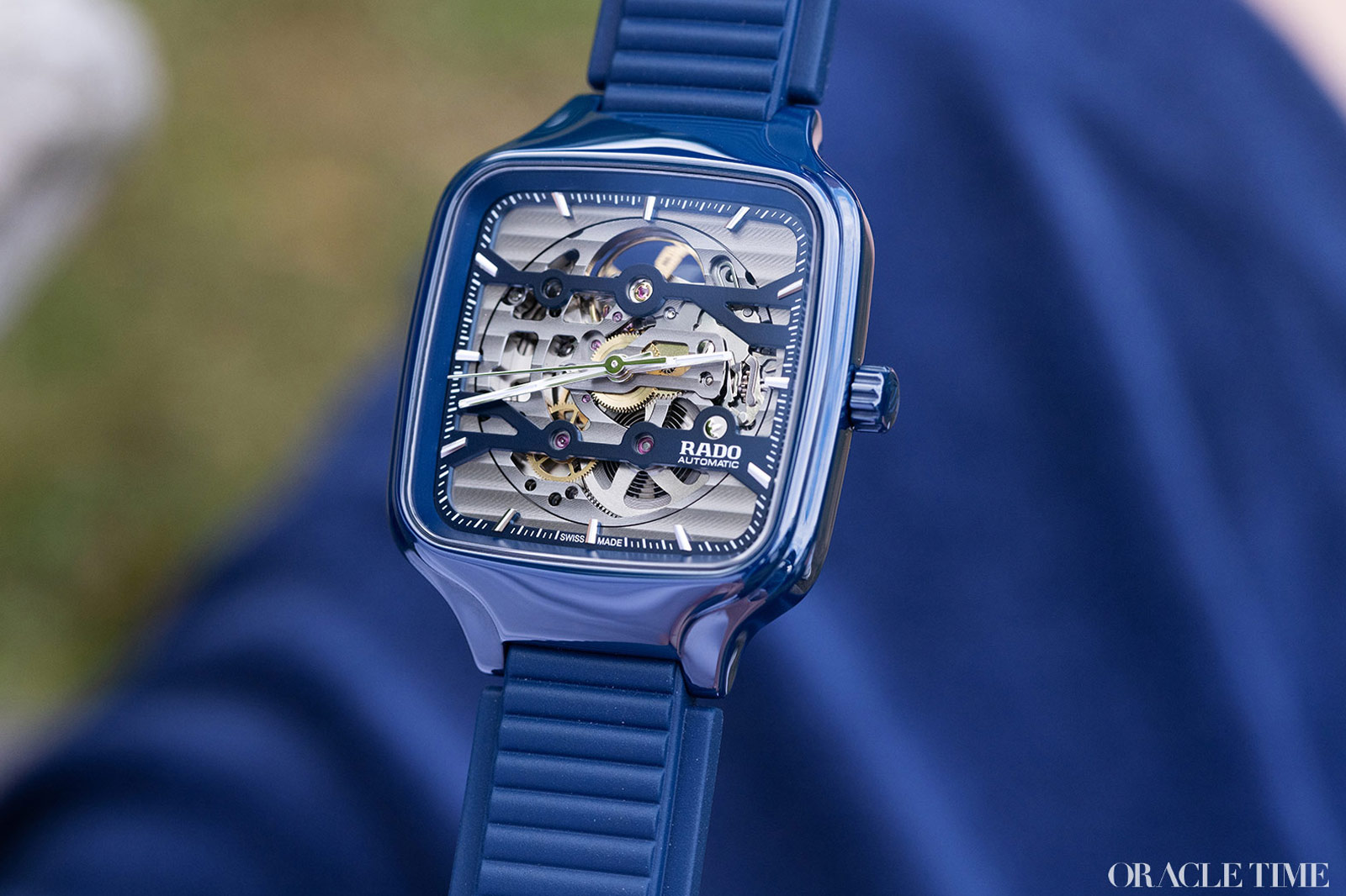 Rado True Square Automatic Skeleton Blue