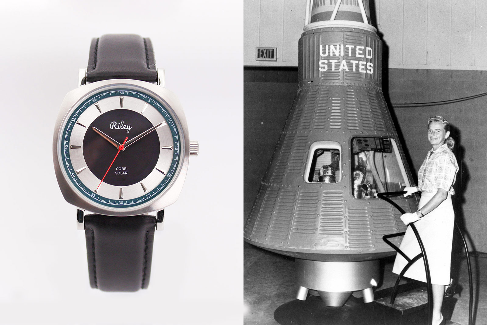 Riley Watch Co. Jerrie Cobb Solar Is a Tribute to an Underappreciated Female Aviator