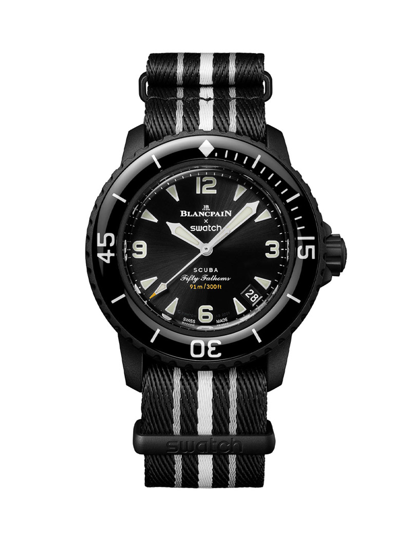 Swatch x Blancpain Scuba Fifty Fathoms Ocean of Storms