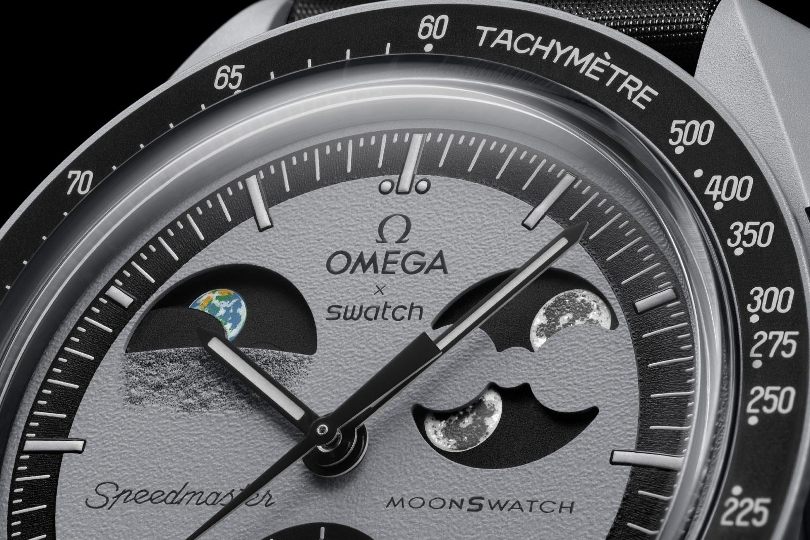 Swatch x Omega Moonswatch Mission to Earthphase SO33M700