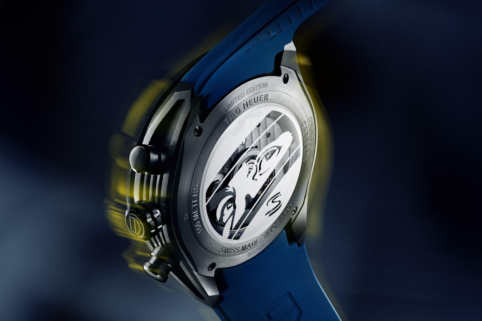 Tag Heuer Carrera Chronograph Tourbillon x Senna 