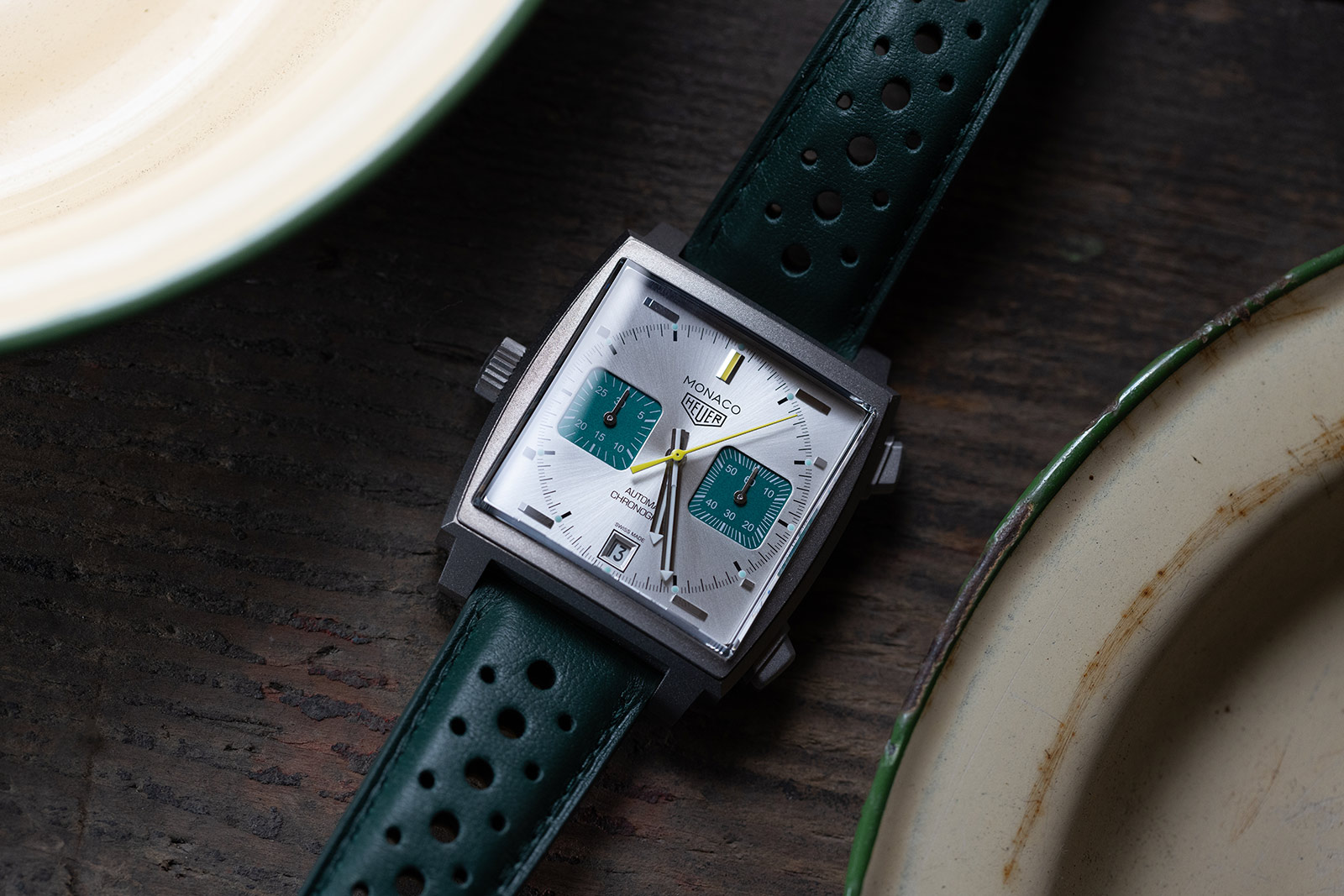 Tag Heuer Monaco Chronograph Racing Green Watch Review