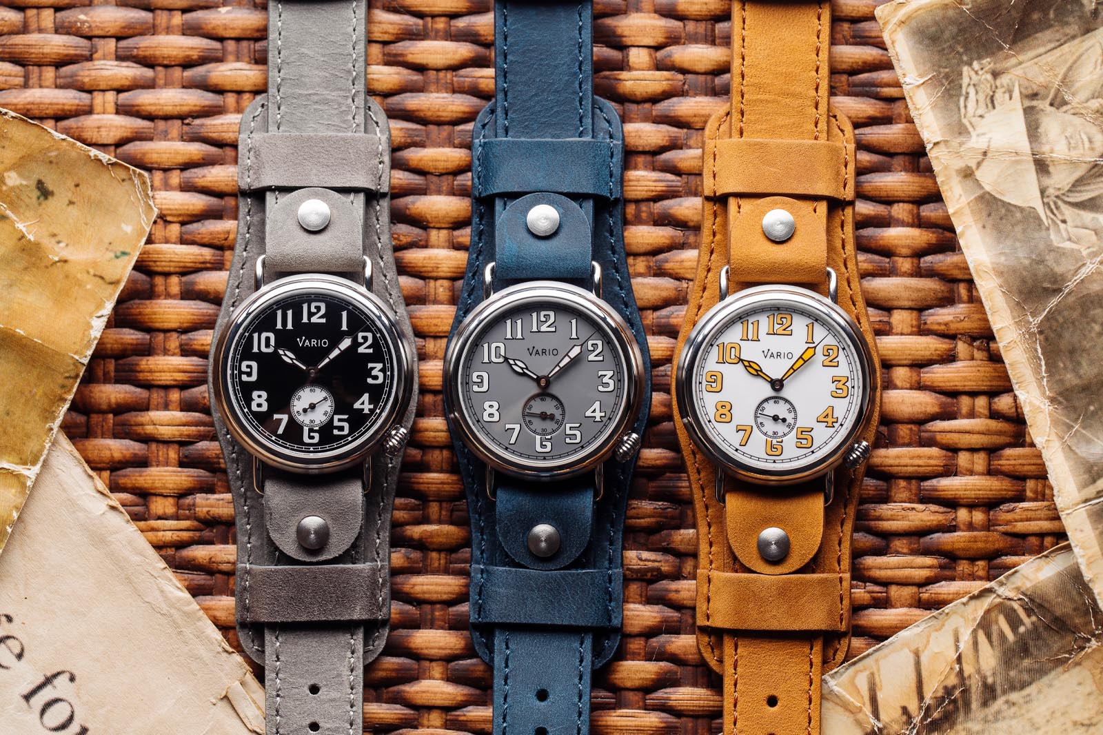 Vario Bring Early 20th Century Watch Design to the Modern Era