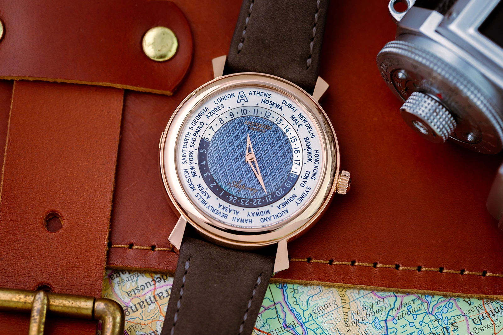 Andersen Genève x Asprey Worldtime Watch Review